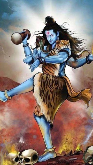 Illustration of Shiva 