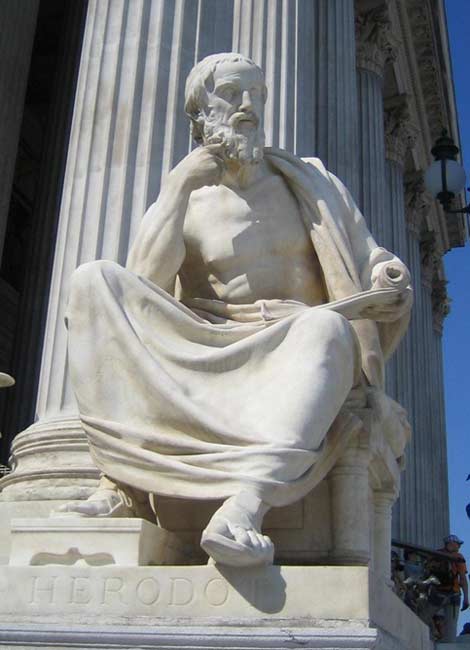 Statue of Herodotus 