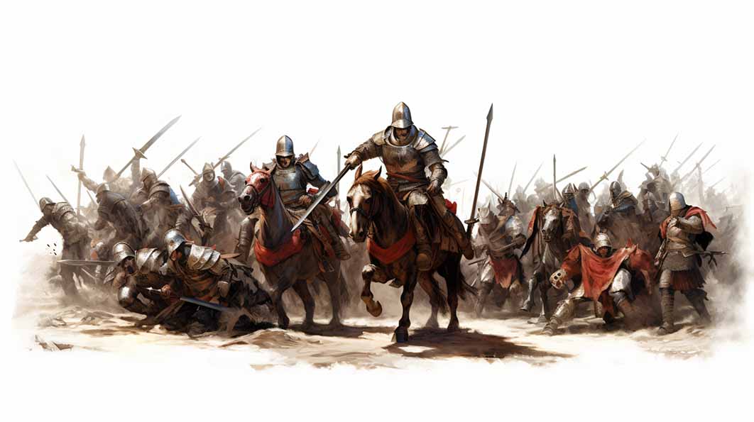 Medieval battle (INK/ Adobe Stock)