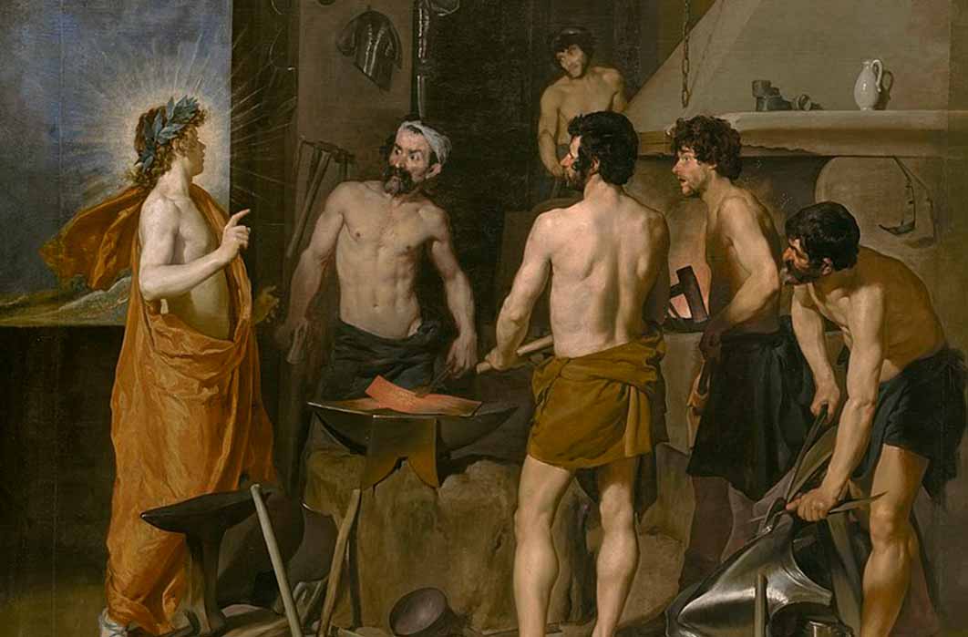 The Forge of Vulcan by Diego Velázquez (1630) (Public Domain)