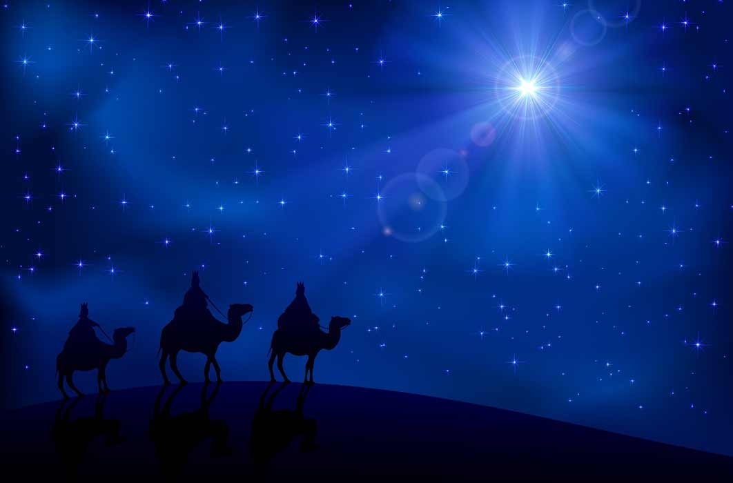 Three wise men and star ( losw100 / Adobe Stock)