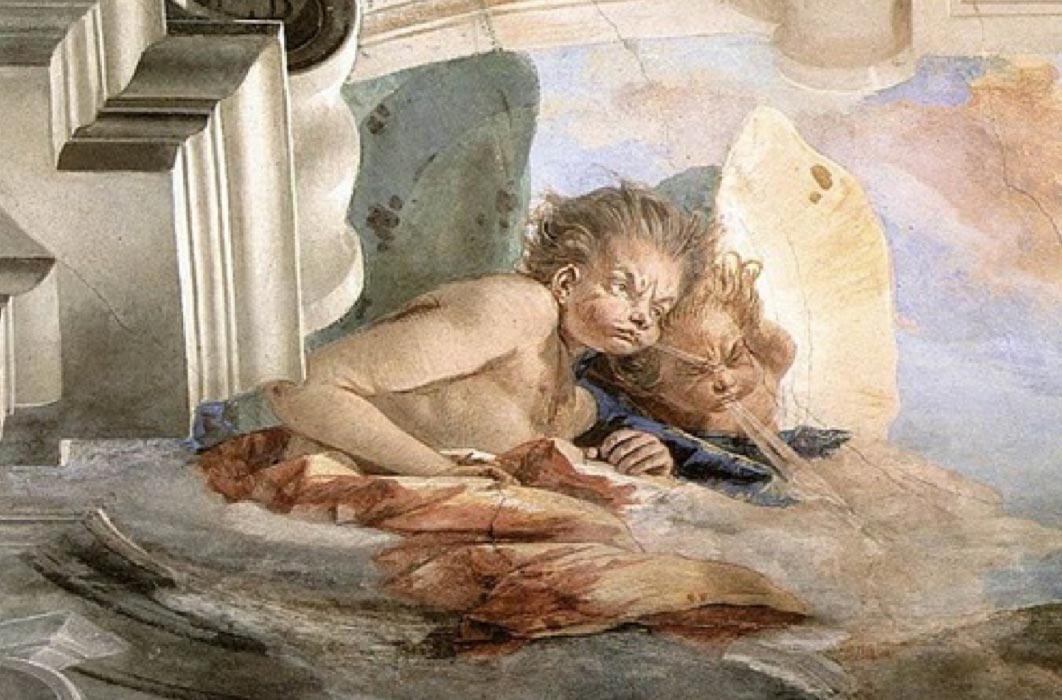 The Wind by Giovanni Battista Tiepolo (1746) Pallazo Labia (Public Domain)