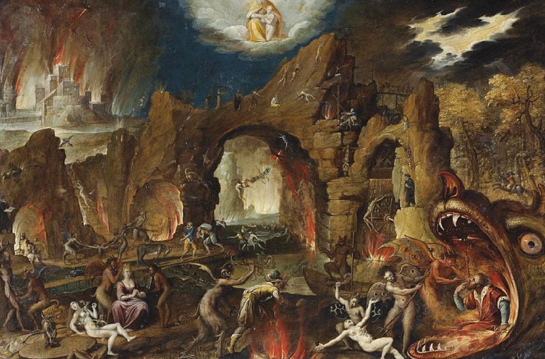 The Harrowing of Hell by Jacob van Swanenburgh  (1571–1638) (Public Domain)