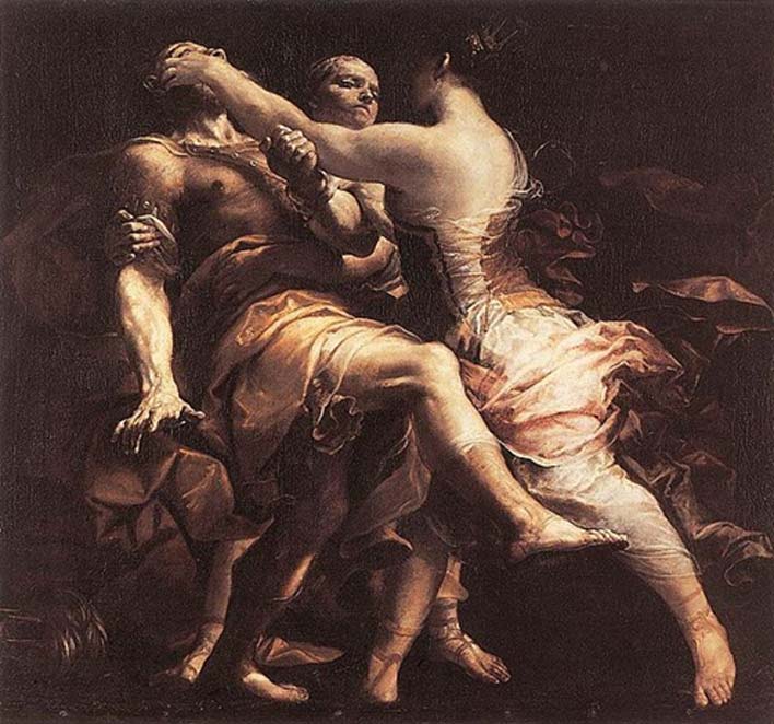 Hecuba kills Polymestor by Guiseppe Crespi (1665 – 1747) (Public Domain)