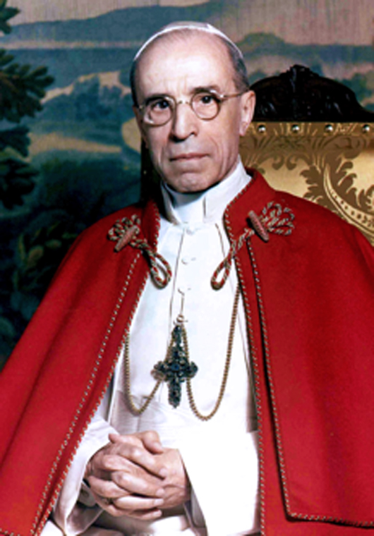 His Holiness Pope Pius XII (Public Domain)