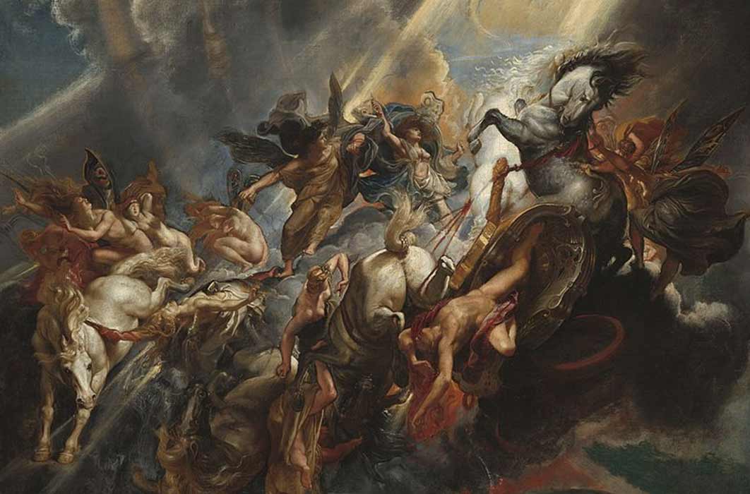 The Fall of Phaeton by Peter Paul Rubens (1604) National Gallery of Art (Public Domain)