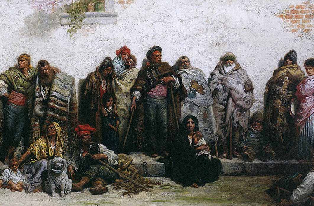 The Beggars of Burgos by Gustave Dore (1875) (Public Domain)