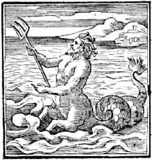 Illustration of Proteus by Andrea Alciato from The Book of Emblems (1531) (Public Domain)