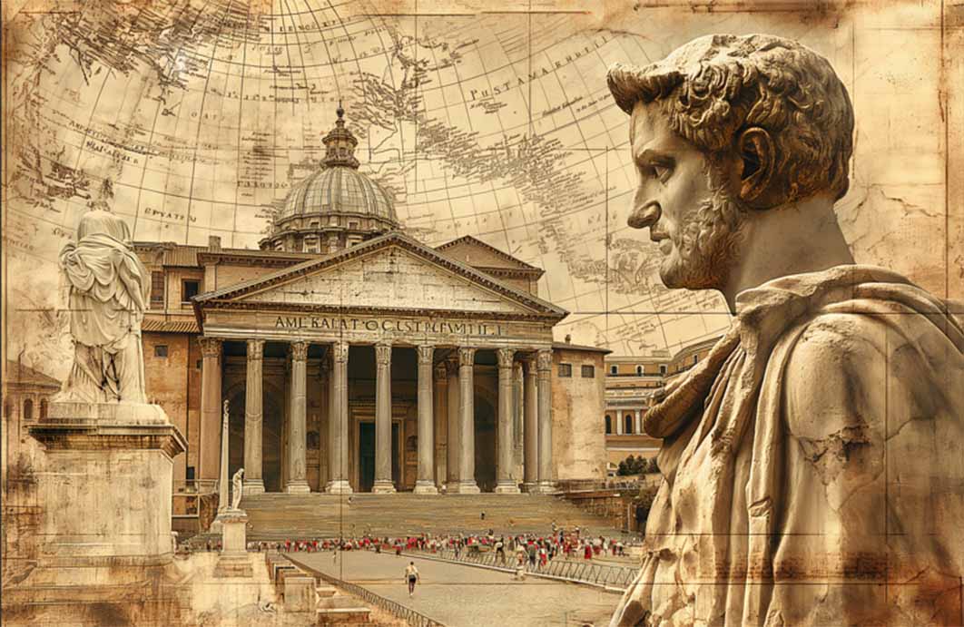 Historical illustration of the great Roman Empire. Source: Roman /Adobe Stock  