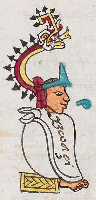 Itzcoatl in the Codex Mendoza (Public Domain)