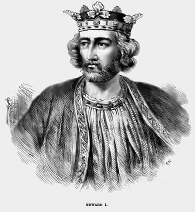 King Edward I. (Willud Edier / Public Domain)