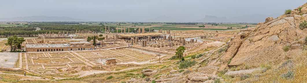 At the foot of Kuh-e Rahmat, Mountain of Mercy, lies Persepolis (Dario Bajurin / Abode Stock)