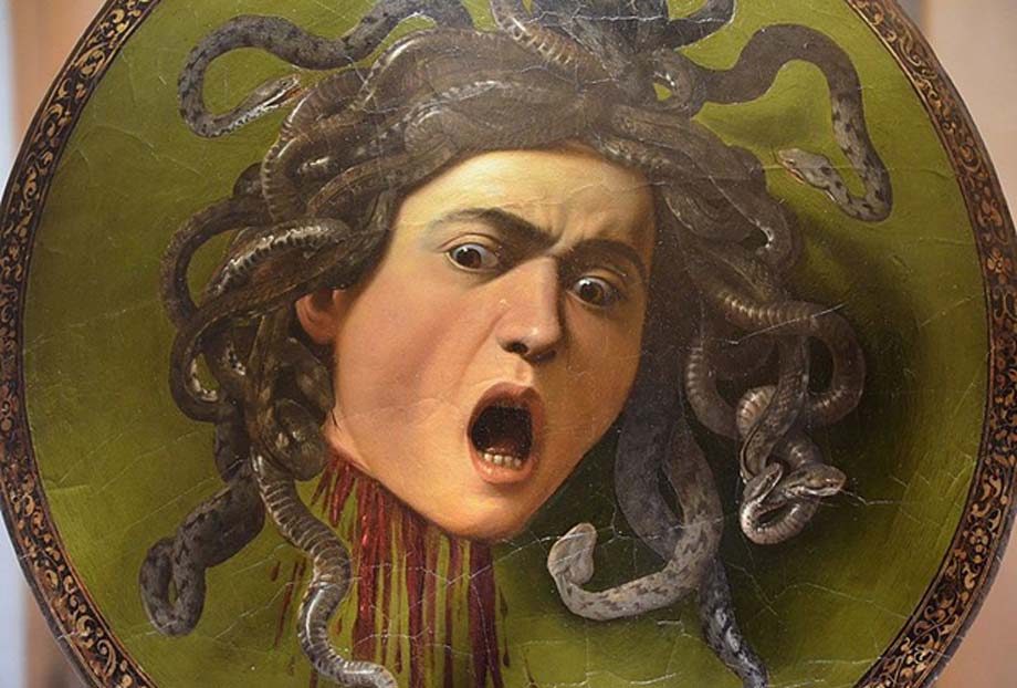 Medusa by Caravaggio, 1597 (CC BY-SA 2.0)