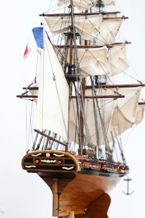 Model of the Confiance (Image: Historic Marine)