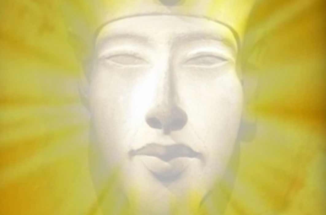 Radiant face of the “Shining One of the Aten”, Akh-en-Aten (author provided).