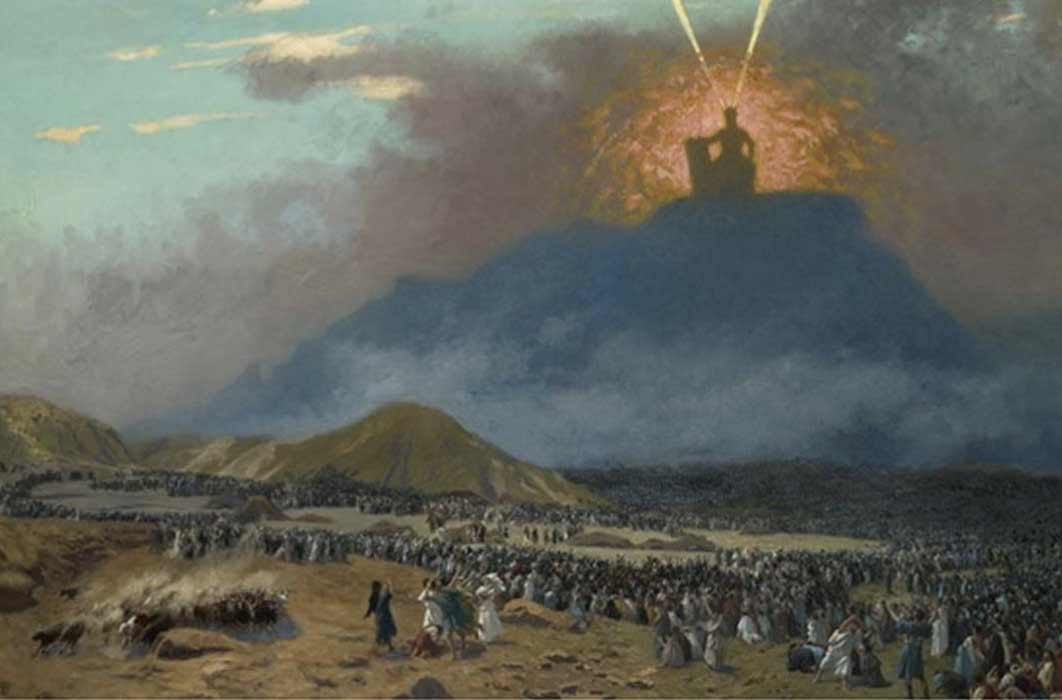 Moses on Mount Sinai by Jean-Léon Gérôme 