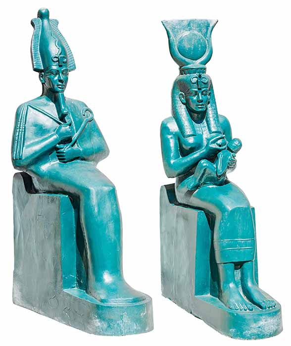Original Holy Trinity, Osiris, Isis and Horus ( lurs / Adobe Stock)