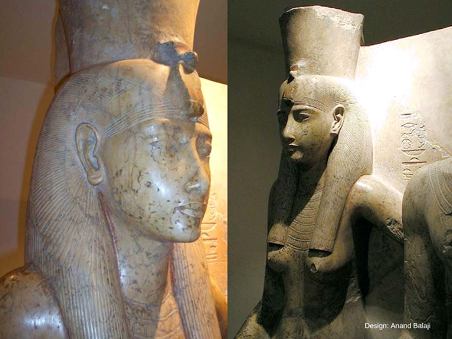 Part of a dyad, isolating the portion of goddess Mut. Dr Aidan Dodson opines that this sculpture, from the Luxor Temple statue cache, probably represents the likeness of Queen Ankhesenamun. Luxor Museum. (Jon Bodsworth/ Public Domain)