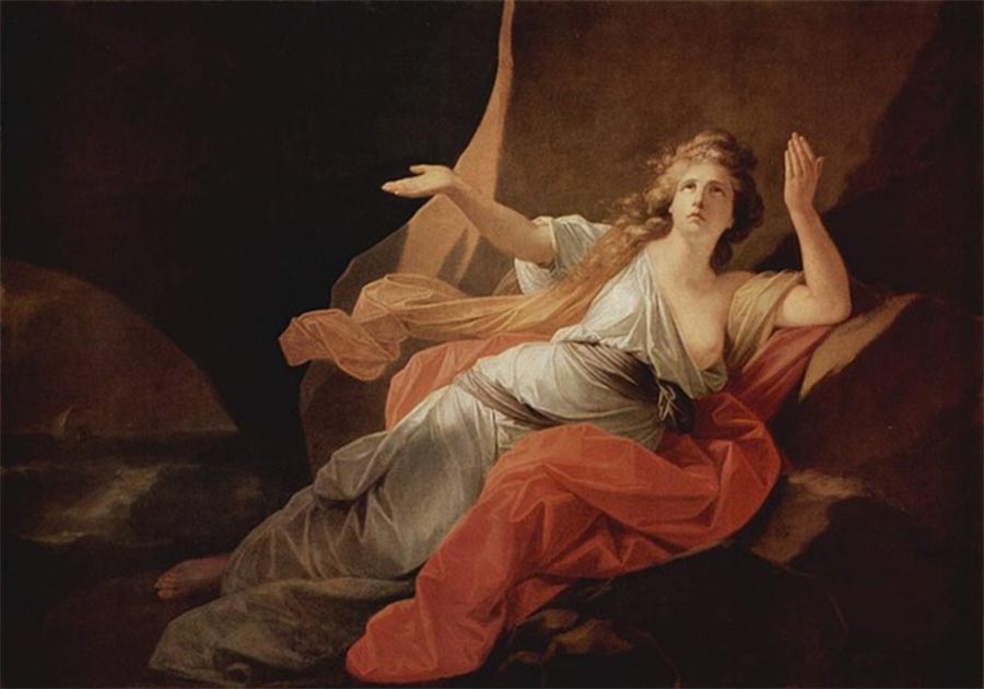 Queen Dido by Heinrich Füger  (1792) Yorck Project (Public Domain)