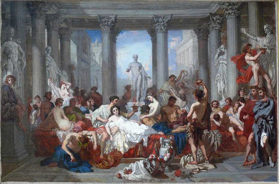 Romans of the Decadence by Thomas Couture (1847) (CC BY-SA 3.0)