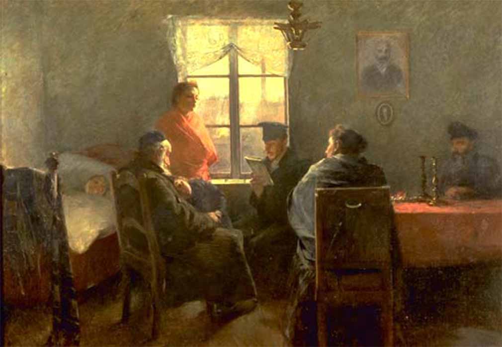 The Sabbath Rest by Samuel Hirszenberg (1894)