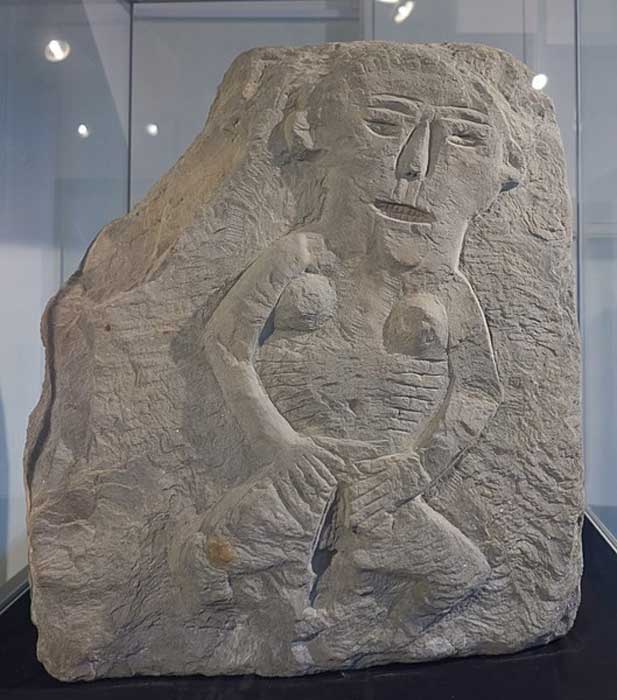 Sheela na Gig, Llandrindod Wells Museum (Celuici / CC BY-SA 4.0)