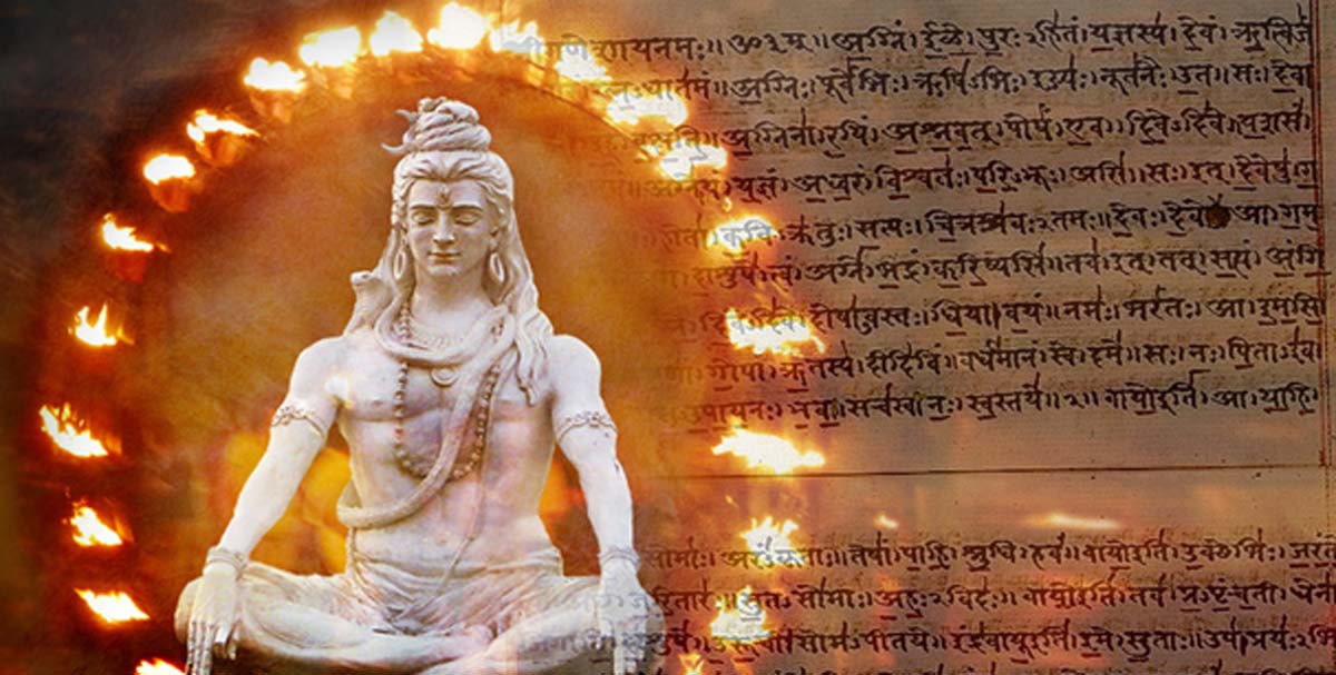 Deriv; Shiva (Iqbal Mohammed and Rigveda manuscript in Sanskrit on paper. 