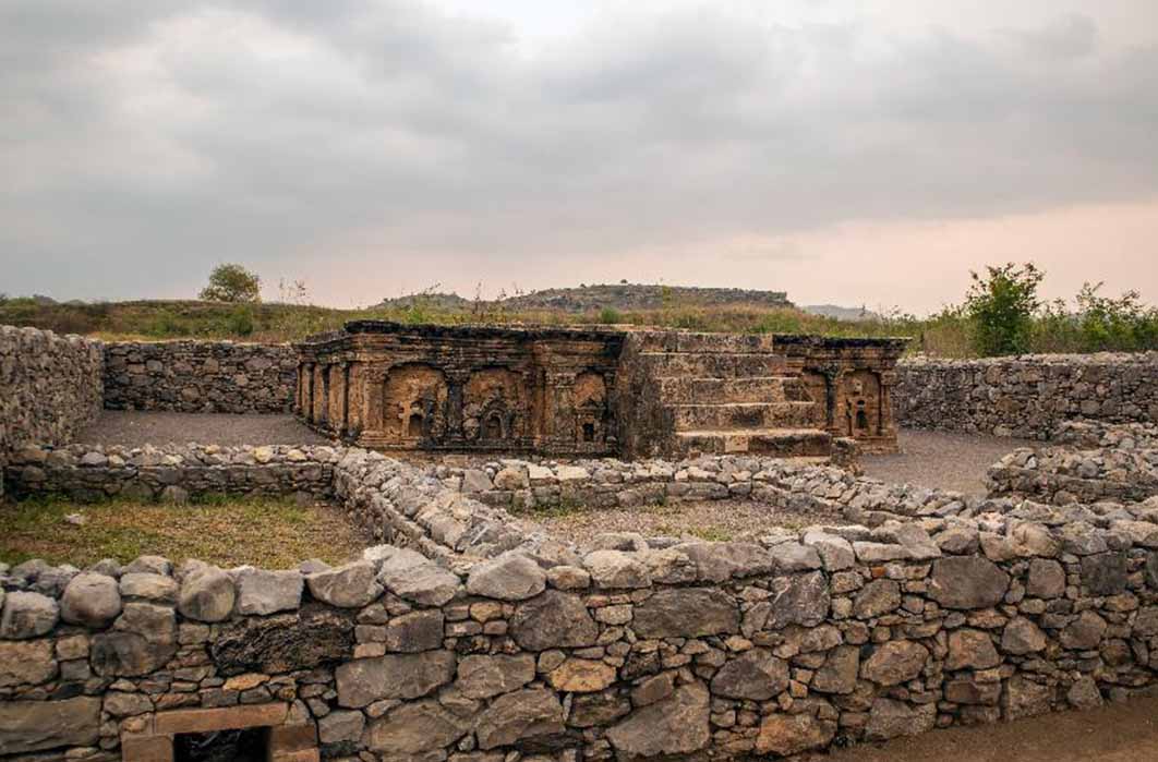 Ruins in the ancient city of Sirkap, Taxila, Pakistan. Source: NG-Spacetime / Adobe Stock