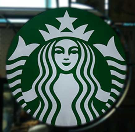 The Starbucks Logo: Melusine and her two tails; Deriv