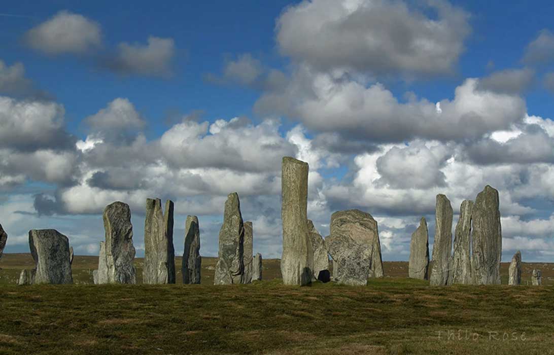 The Callanish Stones on the isle of Lewis, Outer Hebrides (Western Isles), Scotland
