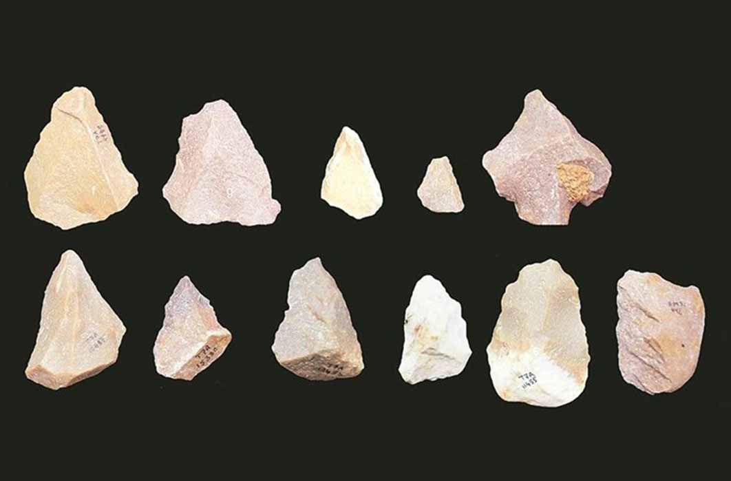 Attirampakkam stone tools  (Ophelia S/ CC BY-SA 4.0)