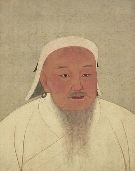 Taizu, better known as Genghis Khan, now located in the National Palace Museum in Taipei. (Public Domain)