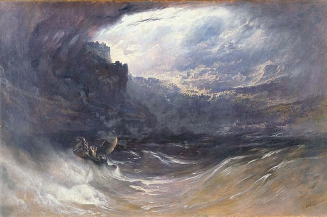 The Deluge, by John Martin, 1834. Yale University (Public Domain)