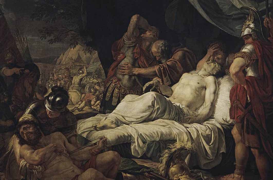 Death of Pelopidas, by Andrey Ivanov (1805-1806) (Public Domain)
