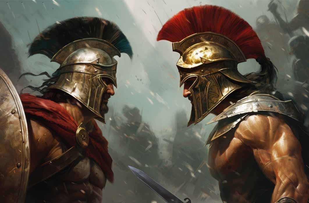 Roman soldiers treachery and mutiny ( Cridmax / Adobe Stock)
