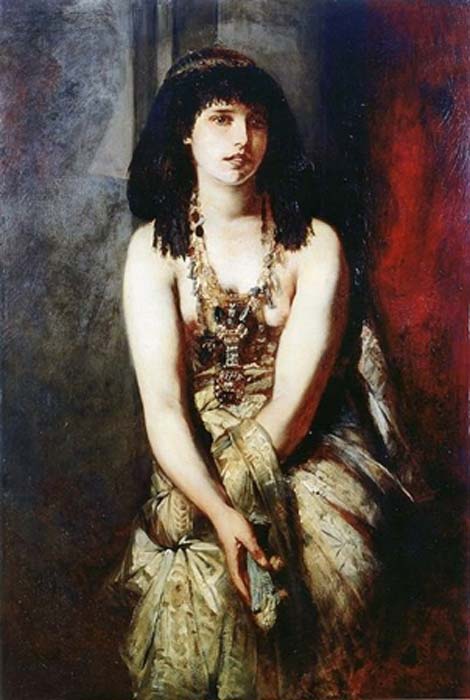 An Egyptian Princess by Hans Makart (1875) (Public Domain)