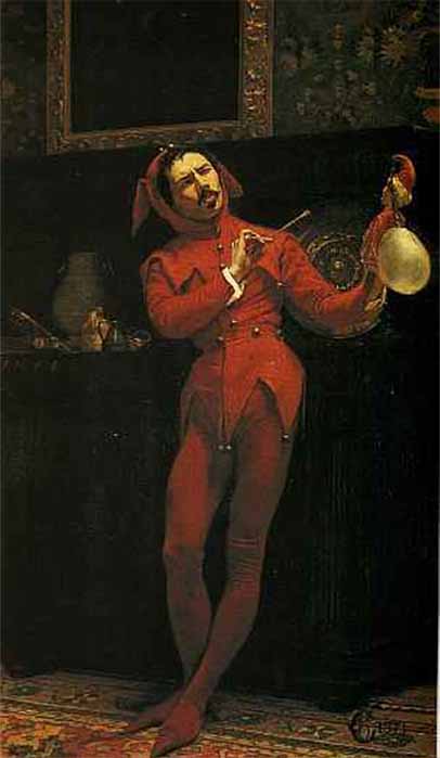 The Jester by Claude Andrew Calthrop (1871) (Public Domain)