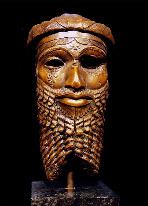 Bronze head of an Akkadian ruler, discovered in Nineveh in 1931, presumably depicting Sargon (CC BY-SA 2.0)