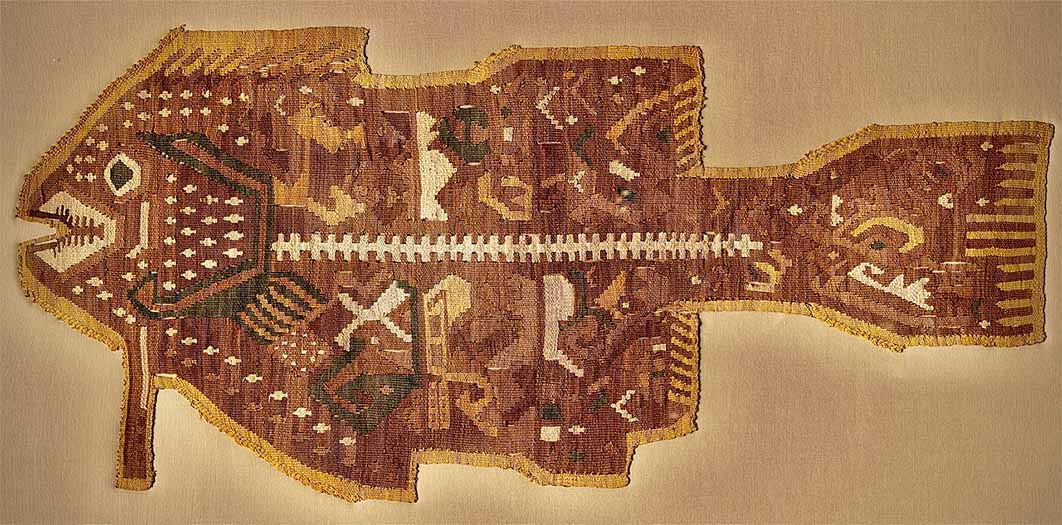 15th century Ychsma textile, from Peru’s central coast (CC0)