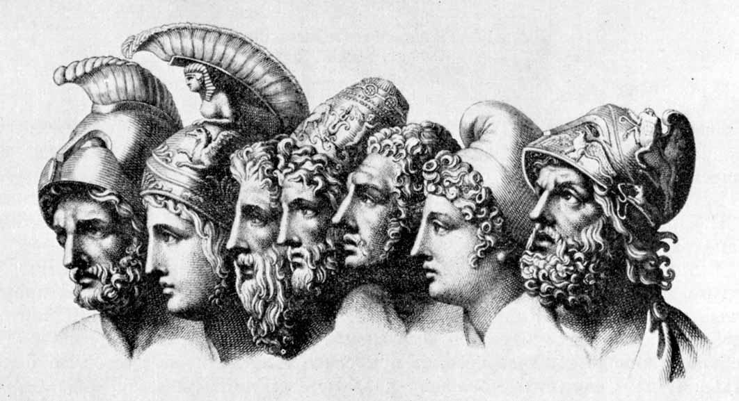 Heroes of The Iliad by Tischbein. (Public Domain)
