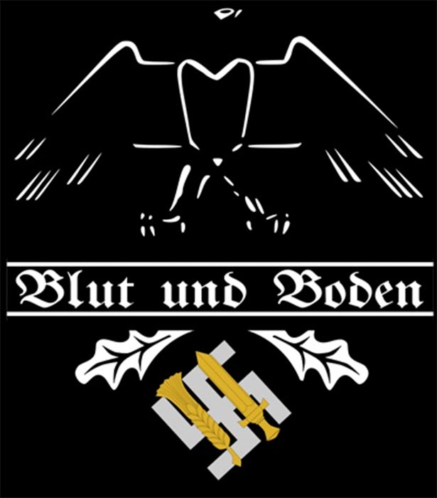 "Blut und Boden"-(Blood and Soil) Symbol of the German "Reichsnährstand", Third Reich (Public Domain)