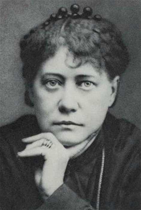 Founder of the Theosophical Society Elena Petrovna Gan (HP Blavatsky), born in Russia 1831 - died in England 1891 (Public Domain)