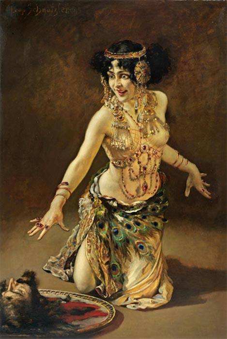 Dance of Salome by Leopold Schmutzler (1907) (Public Domain)