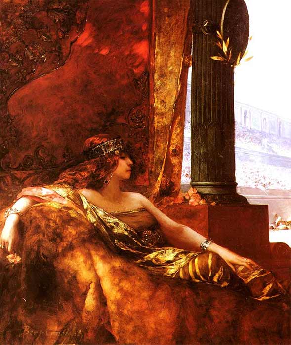 L'Imperatrice Theodora au Colisée by Benjamin-Constant (Public Domain)