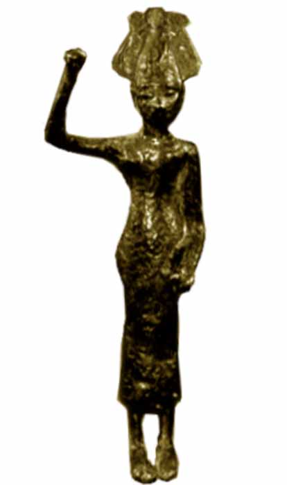 Anat (Anath), Canaanite goddess (CC0)