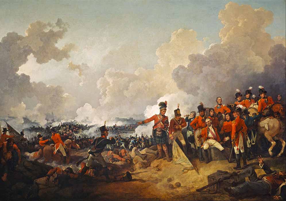 British victory over the French at the Battle of Alexandria in 1801, by Philip James de Loutherbourg (1802) (Public Domain)