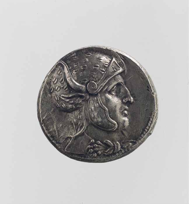 Tetradrachm of Seleucus I, Seleucid (ca. 304–294 BC) Metropolitan Museum of Art (Public Domain)