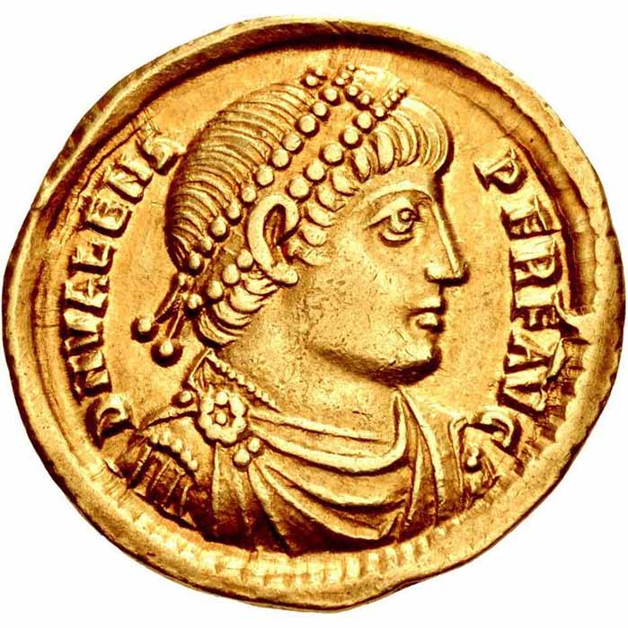 Solidus of Valens. (364-378 AD) (Classical Numismatic Group/ CC BY-SA 2.5)