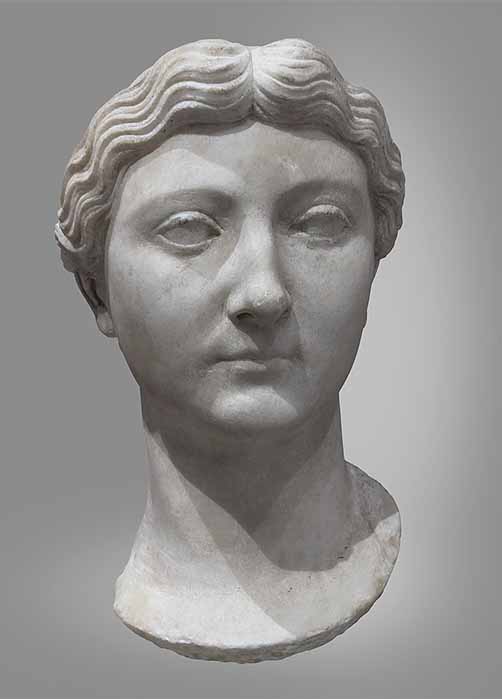 Bust of Livia Drusilla. Musée Saint-Raymond, Toulouse (Public Domain)