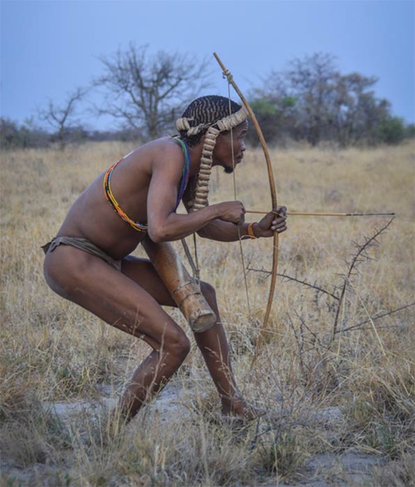 Lifestyle of the Bushmen Hunting (Andy Maano /CC BY-SA 4.0)